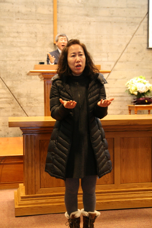 2017년 1월29일 연선아집사 송별식