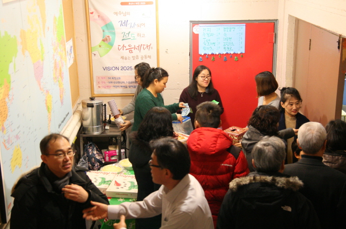 2016년 12월18일 리브가여전도회 일일카페